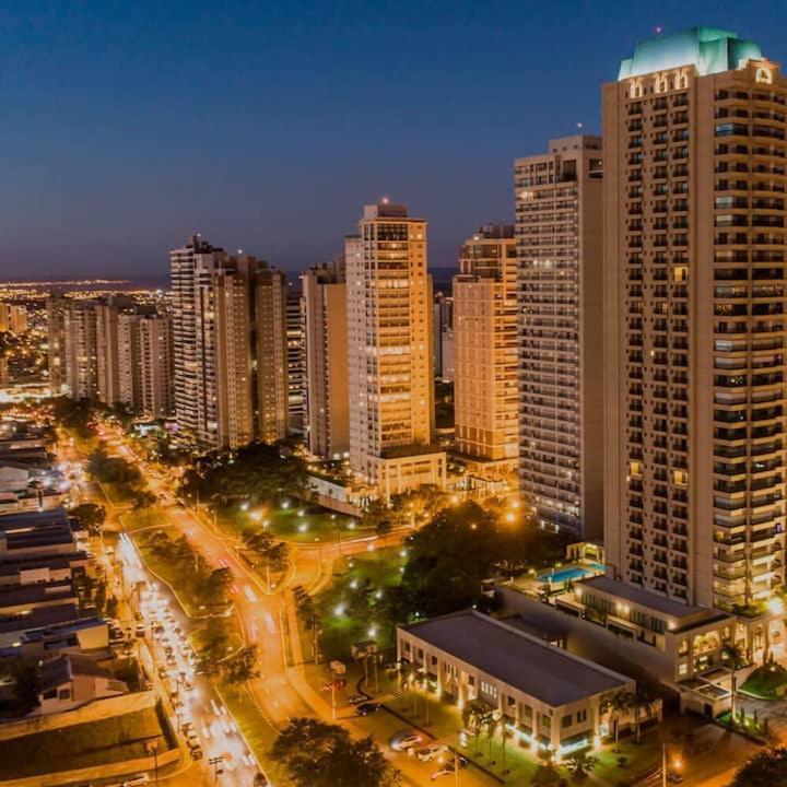Flat Completo Aconchegante 200 Metros Da Avenida Fiusa Em Ribeirao ريبيراو بريتو المظهر الخارجي الصورة